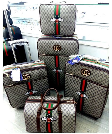 gucci luggage sets cheap|gucci luggage bag used prices.